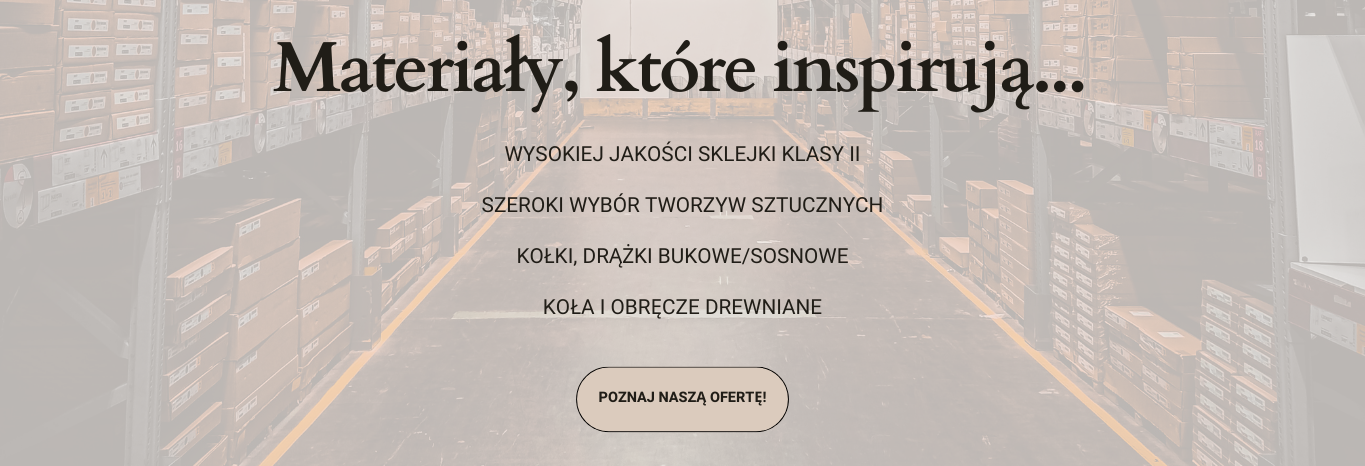 Materiały, które inspirują