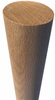 Kołek bukowy gładki fi 30 400 mm